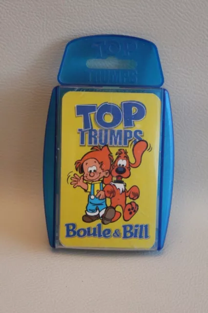 Jeu de cartes Top Trumps Boule et Bill