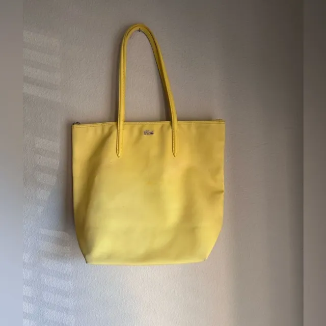 Lacoste L.12.12. Concept Vertical Shopping Bag Pale Banana 2