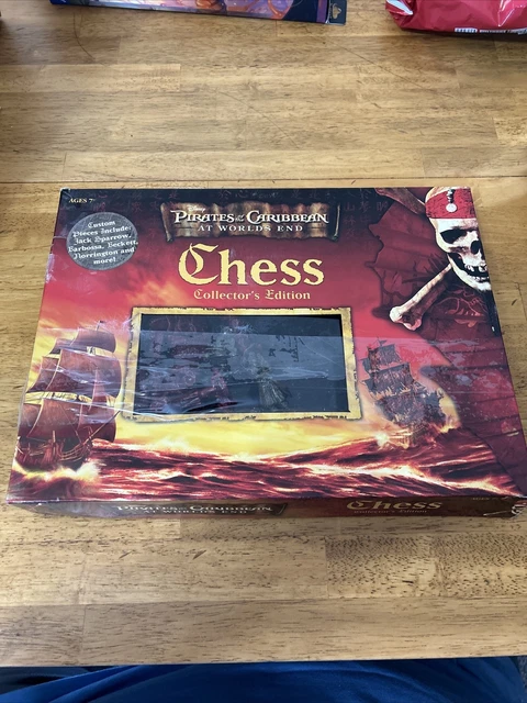 DISNEY PIRATES OF the Caribbean At Worlds End Chess Set RARE £15.95 ...