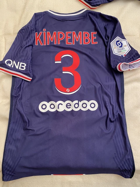 Maillot PSG Kimpembe 2020/21 – Player Issue – Porté – Nike – Taille L
