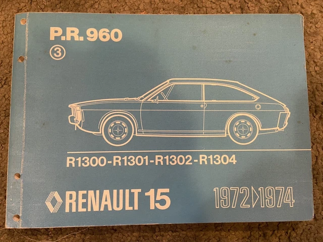 Brochure Originale Renault 20 1978 – Catalogue 32 Pages En Français, état Excellent
