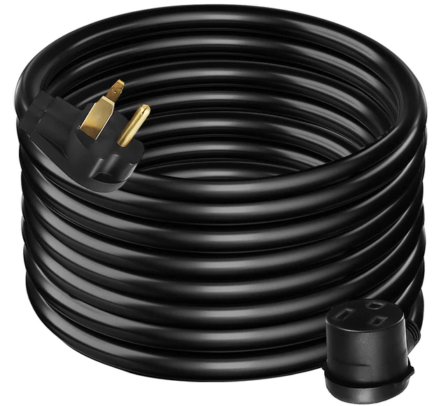 50FT Welder Extension Cord 220V Power Cord for TIG MIG Plasma NEMA 6-50P