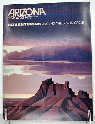Arizona Highways Magazine July 1985 Grand Circle Tour Spring Zion Moab Monument