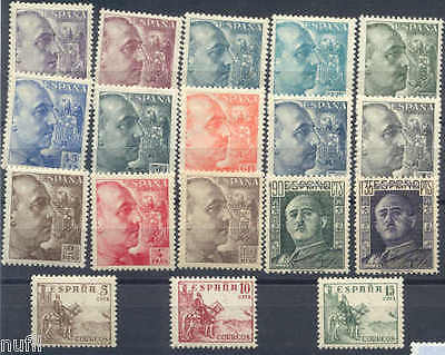 Cid Spagna Sciolti 1949 Edifil 1048 Cid E Franco MNH 