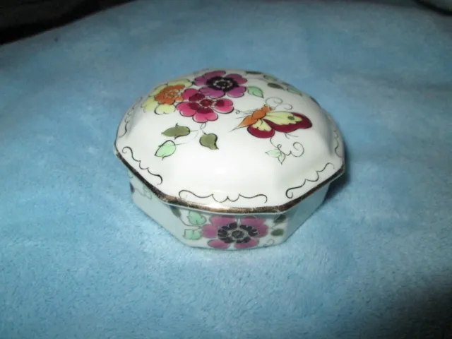Zsolnay Hungary Porcelain Covered Trinket Box