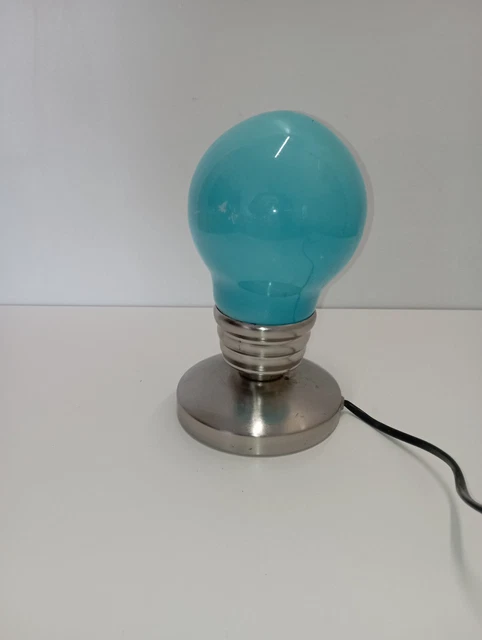 Lampe à poser - Bleu, 17x37 x76 | Leroy Merlin