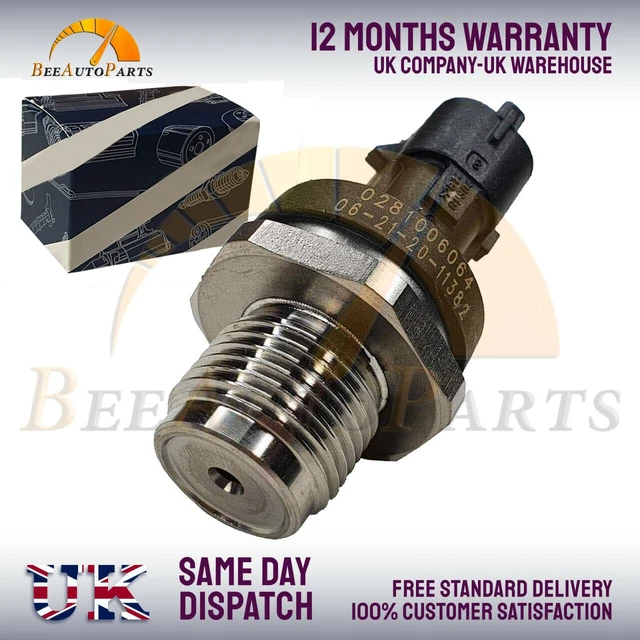 FOR RANGE ROVER SPORT Fuel Rail High Pressure Sensor 3.0 D L320 L494 £