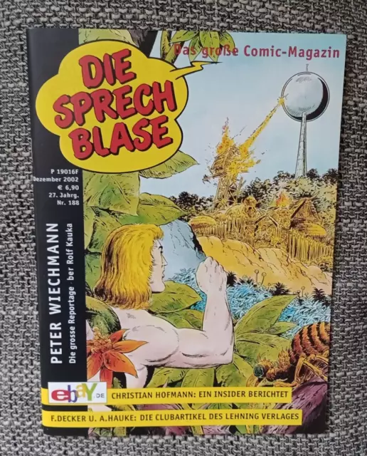 Die Sprechblase Nr. 188 (27. Jahrgang) ungelesen, TOP Zustand! Und weitere....