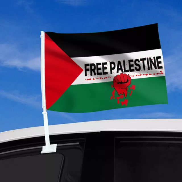 1pc Zwjflagshow 30x45cm 2pcs Palestine - Car Flag 12x18inch Ple Window Flag