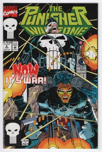THE PUNISHER WAR ZONE   #6    (MARVEL 1992) VF or BETTER!!!