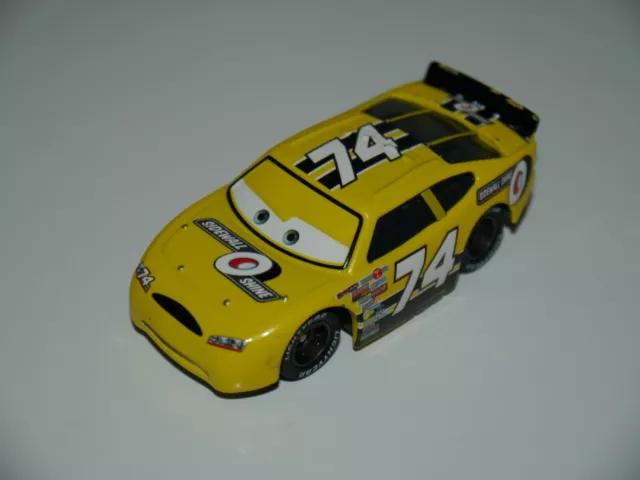 Disney Cars Sidewall O Shine #74 Speedway of the South Druckguss 1:55 Mattel Q1