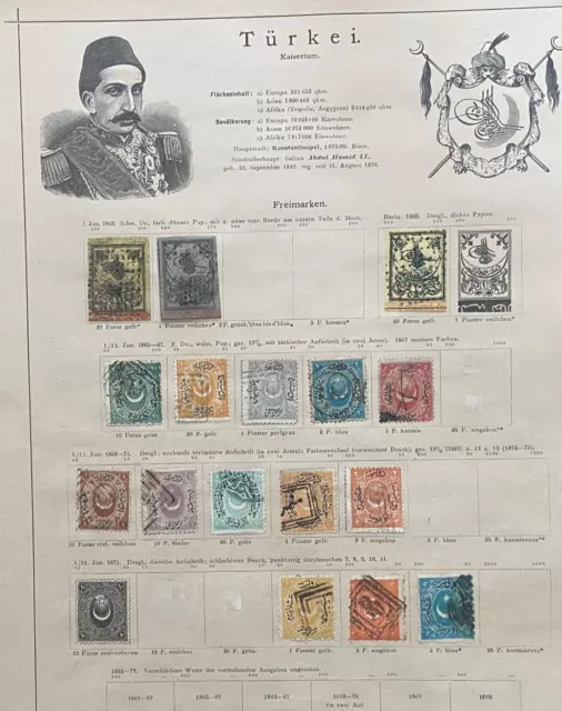 Türkei Briefmarken Sammlung, SEHR GUT, Turkey stamp collection, VERY GOOD