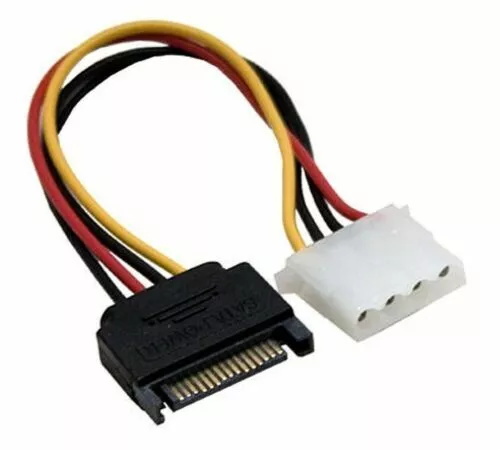 Cable Adaptateur Alimentation Molex vers SATA Cable