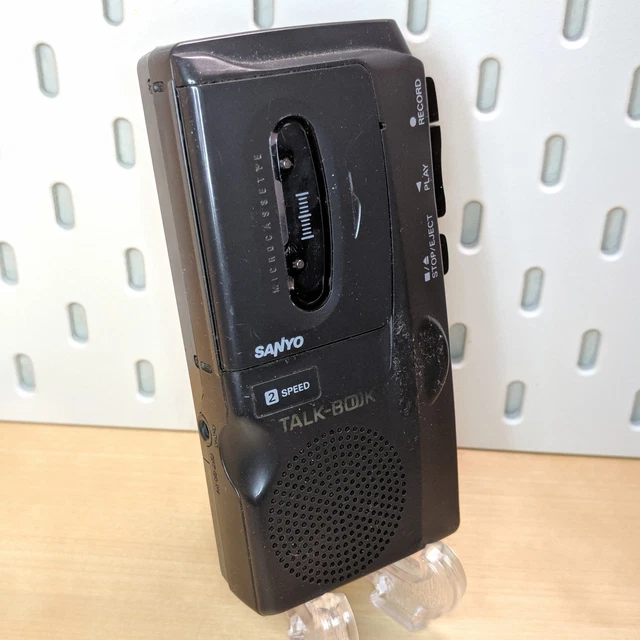 Microcassette Recorder SANYO TRC-690M Reportofon la CUTIE+Manual