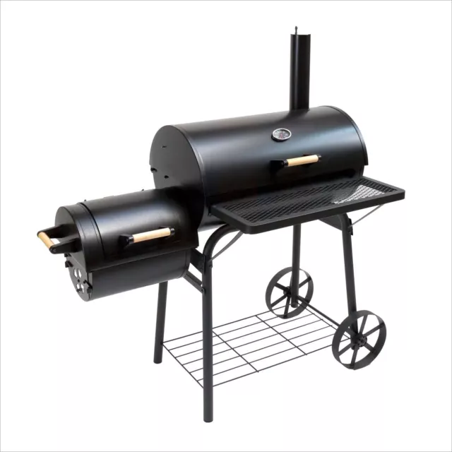 BBQ Smoker Kamingrill Santa Fe Grillwagen Grill Barbecue-Grill Räucherofen