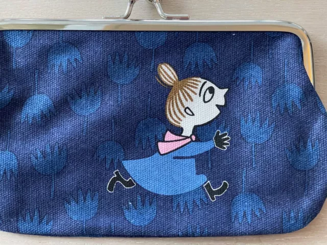 Blue Moomin Little My Pencil Case, étui à lunettes mignon de Finlande 3