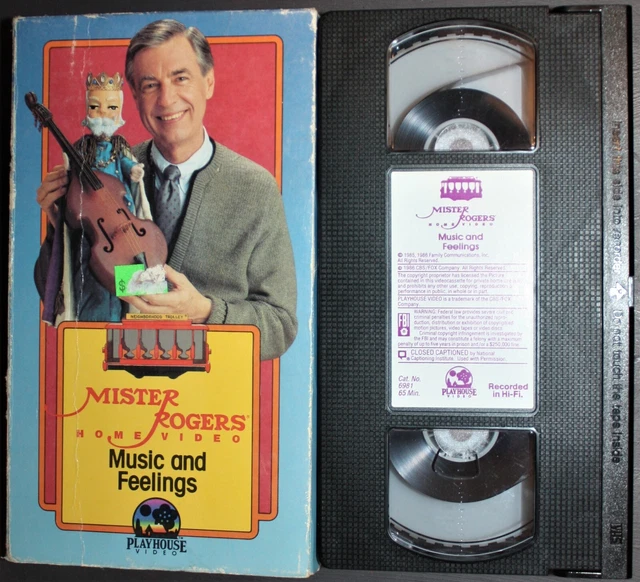 MISTER ROGERS NEIGHBORHOOD VHS A Day At The Circus 2005 Life Lessons
