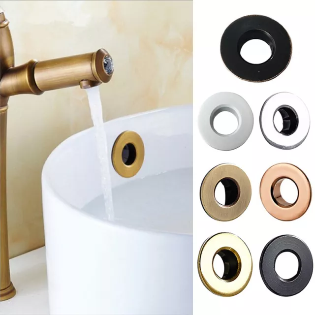 Anillo de desbordamiento lavabo accesorios cocina suministros de desbordamiento agujero decoración 🙂