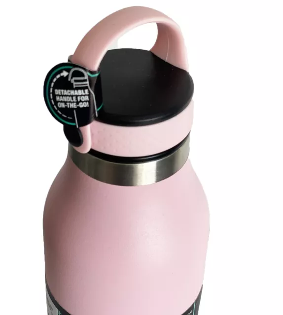Tal Stainless Steel Ranger Straw Tumbler Pink Cup 24 Oz Leak Resistant Hot  Cold