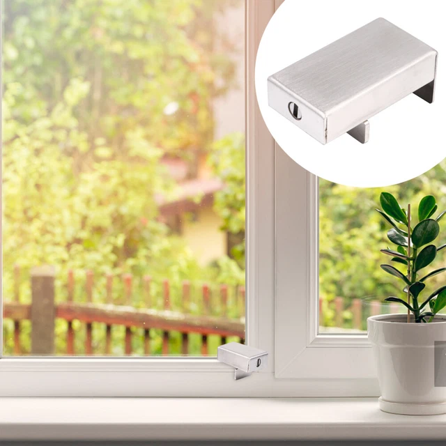 2 pz Silver chiusura porte e finestre acciaio inossidabile bambino