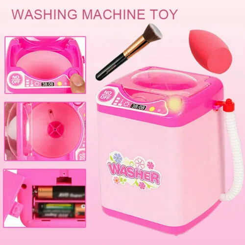 Mini Electronic Blender Washing Machine Beauty Washing Toy Wash Beauty Washer