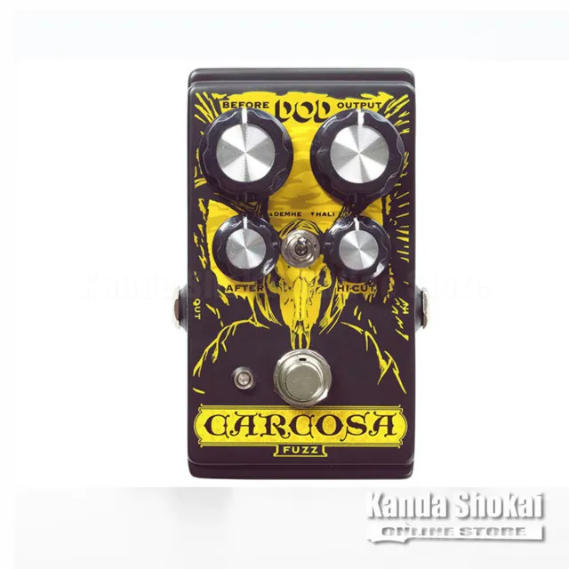 DOD Carcosa Fuzz guitar effects pedal From Japan
