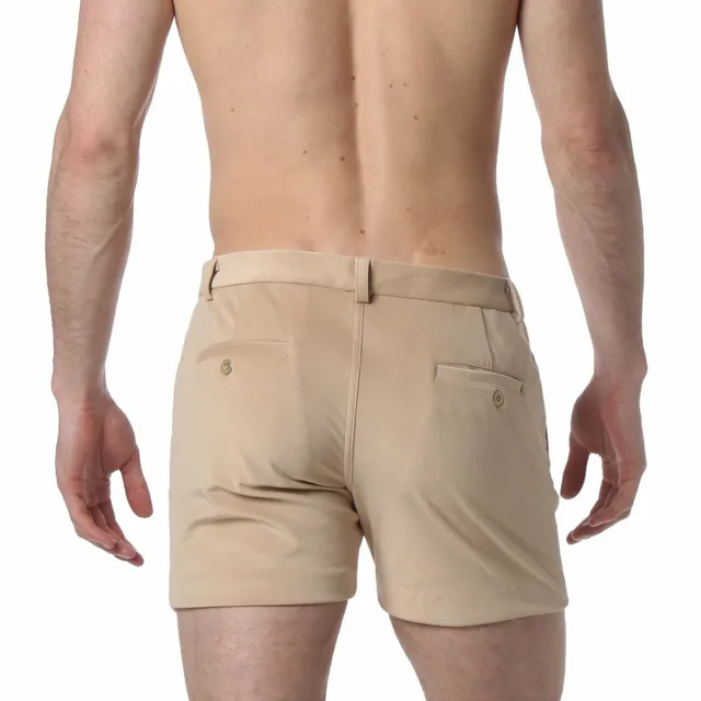 parke & ronen stretch velvet holler short 2