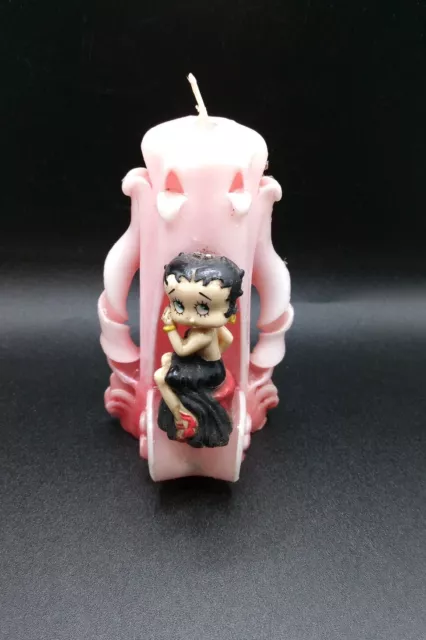 Betty Boop Vtg Mini Hand Made Collector Candle