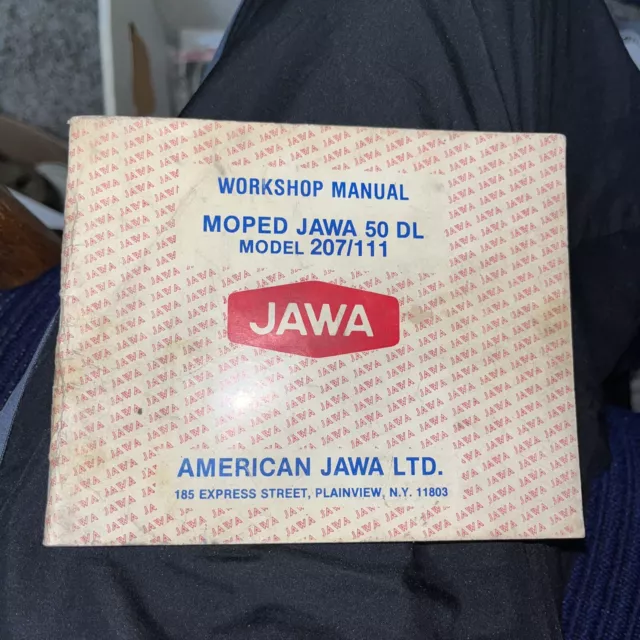 Moped Jawa 50DL Model 207/111 Workshop Manual