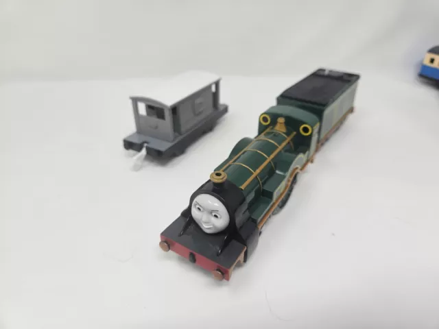 Thomas & Friends Trackmaster Emily & Tender Motorized Engine TOMY Plarail GUC Thomas & Friends Trackmaster Emily & Tender Motorized Engine TOMY Plarail GUC