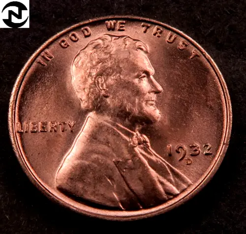 1932-D Lincoln Wheat Penny Cent ~ Gem BU (red) ~ *Fresh OBW Coin* ~ 1 Coin