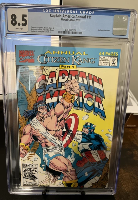 Captain America Annual #11 Cgc 8.5 Marvel Citizen Kang