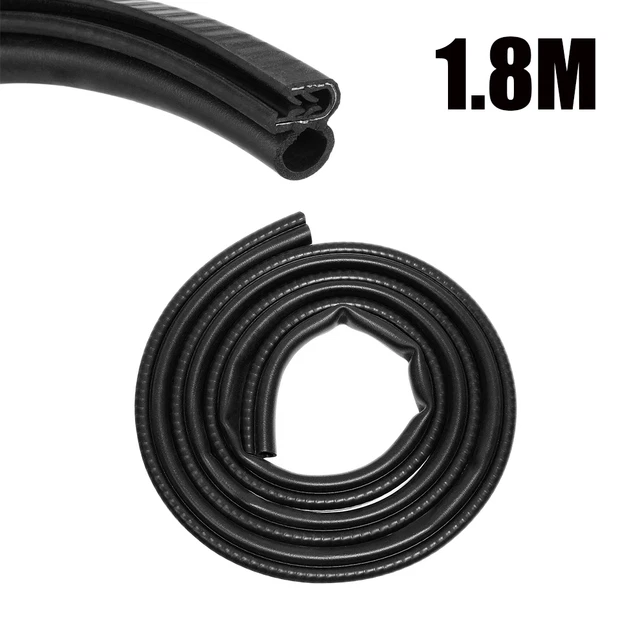 RUBBER SEAL EDGE Trim Auto Weatherstrip Car Door Guard Trunk Hood