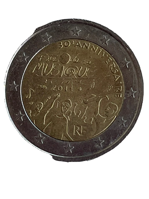 Pièce De 2 Euros Rare – Slovénie 2011 – SLOVENSKO – Usée