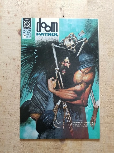 Doom Patrol #36 NM/VF 1st Full App of Flex Mentallo & Doom Patrol Origin DC
