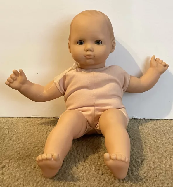 Pleasant Company  15" Bitty Baby Doll Blonde Eyelashes American Girl