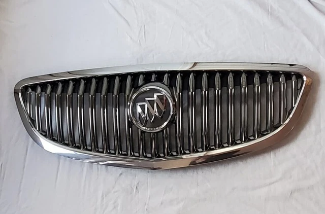 2008-2012 Buick Enclave Front Upper Radiator Grille Grill OEM Chrome w/Emblem