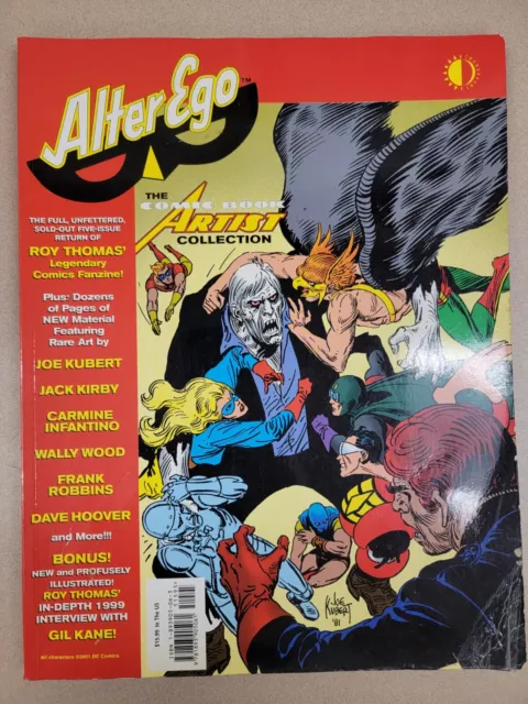 Alter Ego Artist Collection March 2001 Comic Book By TwoMorrows Publishers