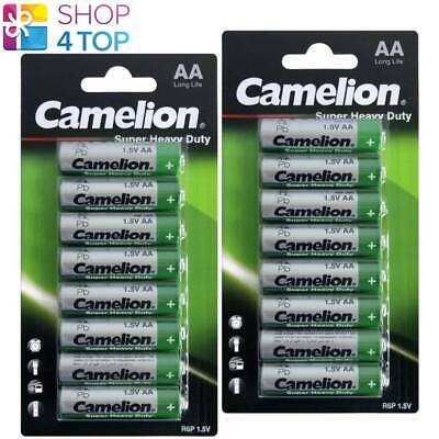 Camelion 2 Camelion C Batteries R14P Long Life Super Heavy Duty 1.5V UM2 2500mAh 2BL Neuf 