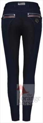 Tg accenti colorati Cavallo Cora guarnizione in pieno Pantaloni Montala Micro Premium 72 Bianco 