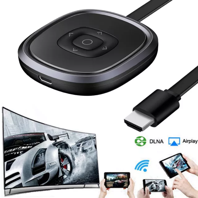 4K Wireless WiFi Display TV Stick Dongle Empfänger AnyCast Miracast HDM DLNA