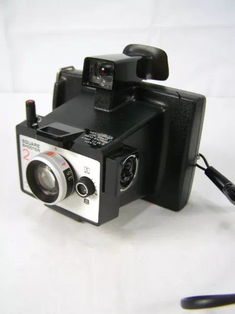 Polaroid Square Shooter 2 Camera Vintage Film Camera Original 1970s 70s Instant