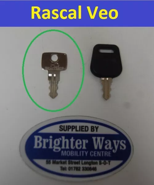 Rascal Veo Mobility Scooter Ersatzschlüssel