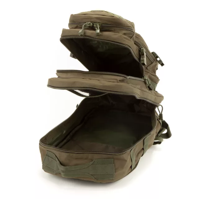 Noi Esercito Assault Pack Zaino Borsa Confezione Sacchetto Oliva Verde 25l 3