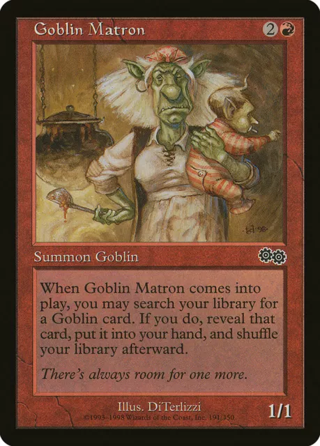 Goblin Matron - Urza's Saga - Magic the Gathering MTG