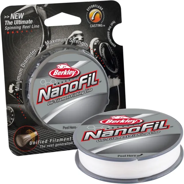 Berkley Nanofil Uni-Filament Clear Mist