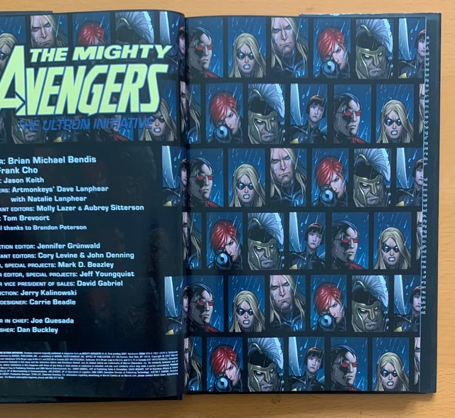 Mighty Avengers Vol 1. Hardcover (Marvel Premiere 2008) VF/NM 3