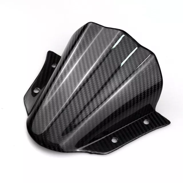 2013-2016 Carbon Fibre Windscreen Windshield Meter Visor For Yamaha MT-09 FZ-09