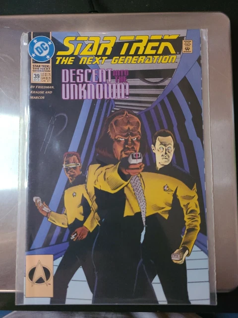 Star Trek The Next Generation # 39 * Dc Comics