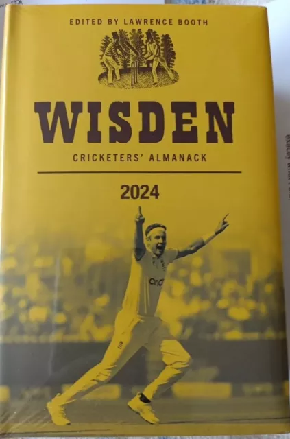 Wisden Cricketers' Almanack 2024 by Lawrence Booth Hardback. Sealed Copy